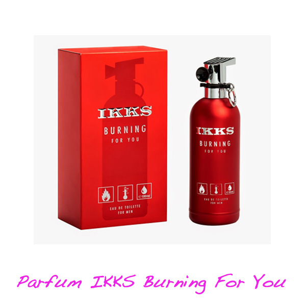Parfum IKKS Burning For You, pour un homme au tempérament de feu.